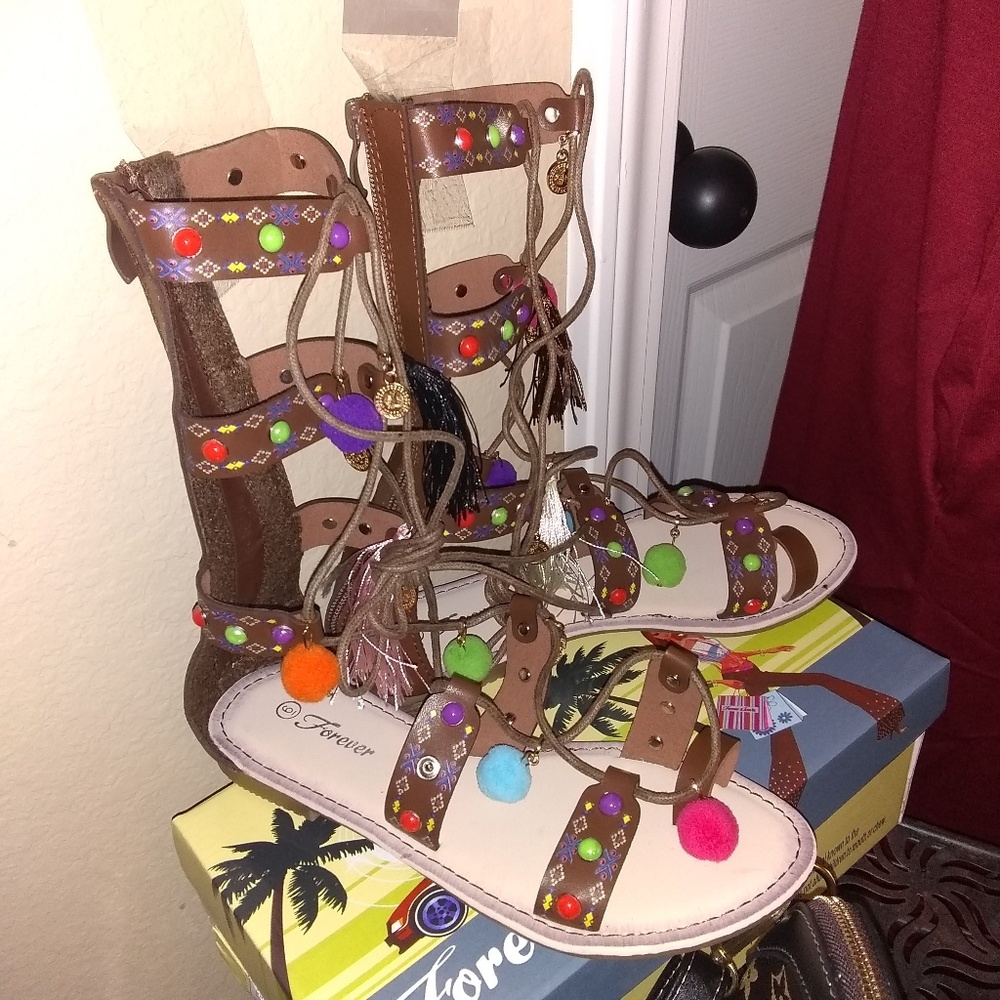 Forever Bohemian Sandals - Picture 2 of 7